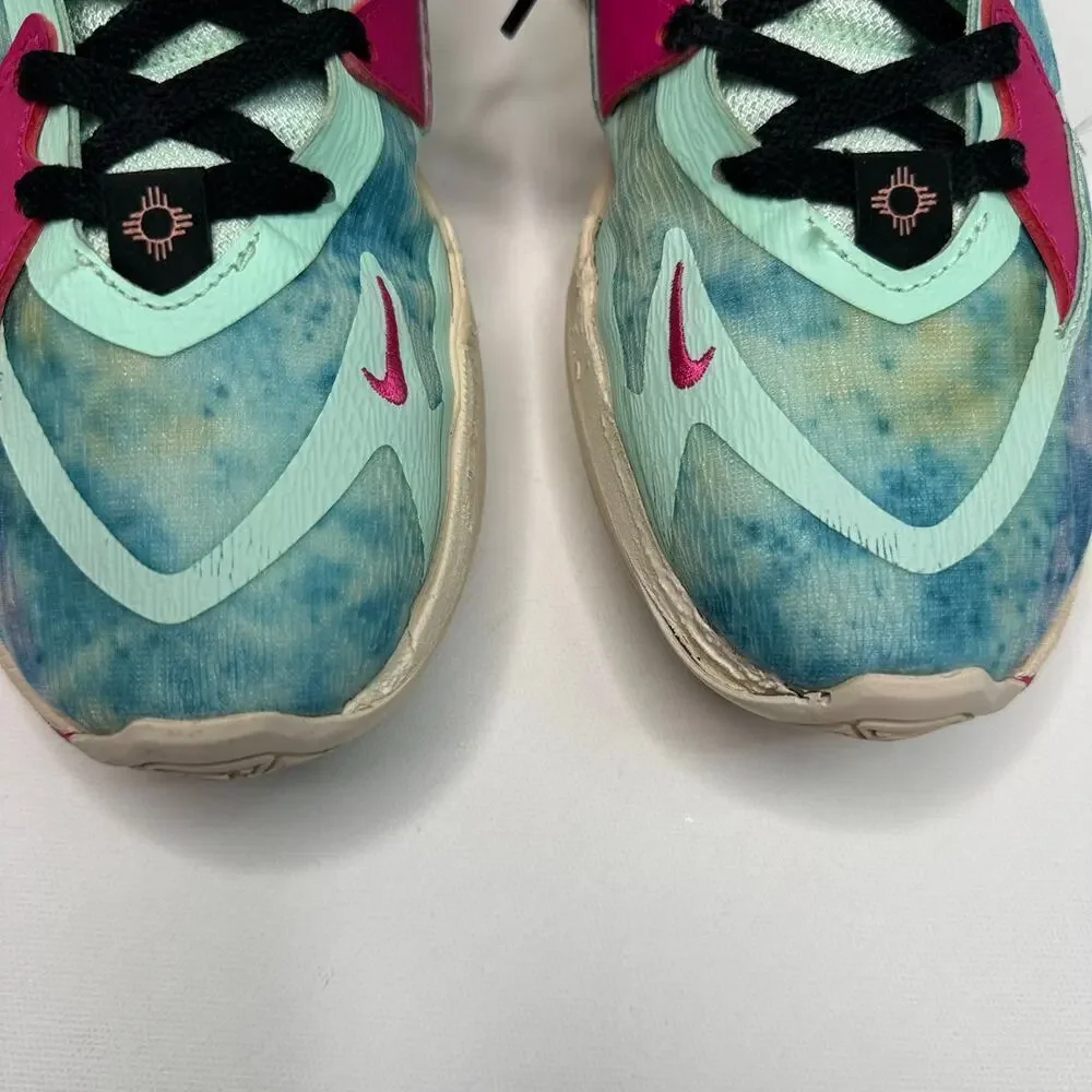 Nike Kyrie 5 Low Community Mens Size 8.5 Blue Basketball Athletic Shoes Sneakers
